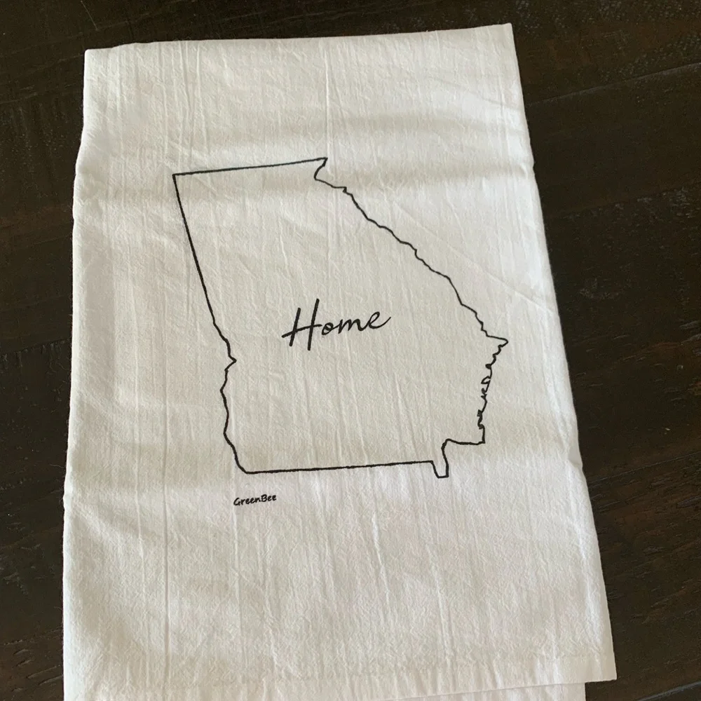 Georgia State Tea Towel NWOT
